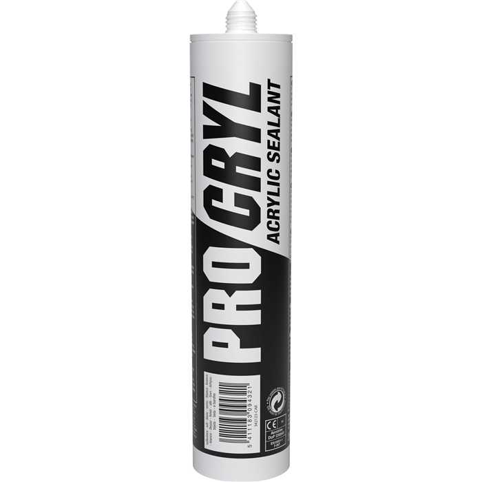 Acrylaatkit PROCRYL - wit - 280 ml Acrylaatkit PROCRYL - wit - 280 ml