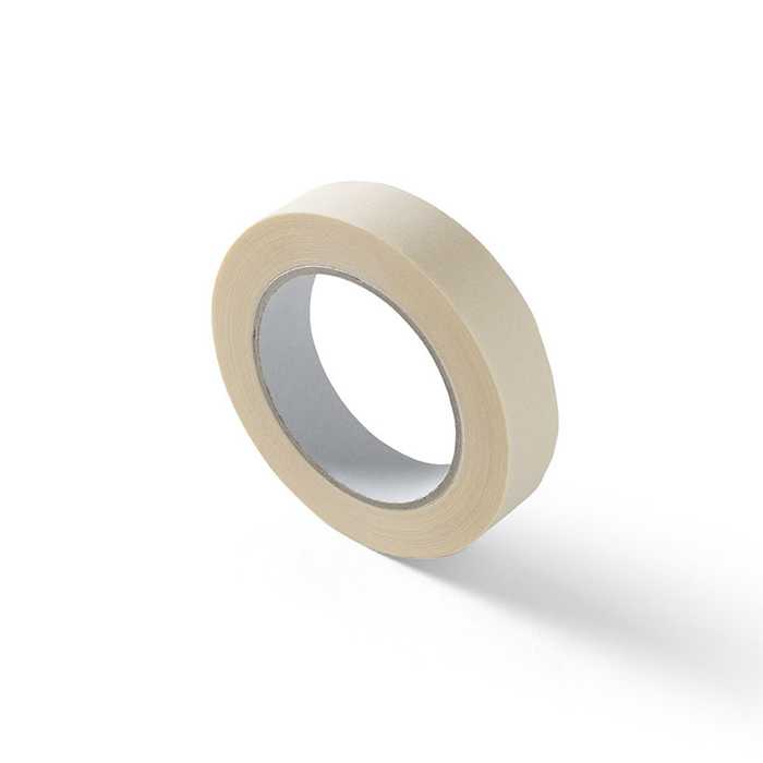Afplaktape ecru standaardkwaliteit Afplaktape ecru standaardkwaliteit