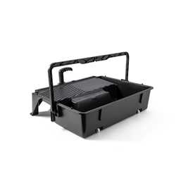 Bac XXL sol et mur pour rouleau de 50cm - noir