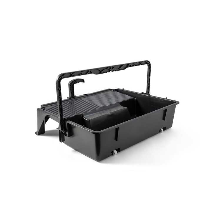 Bac XXL sol et mur pour rouleau de 50cm - noir Bac XXL sol et mur pour rouleau de 50cm - noir