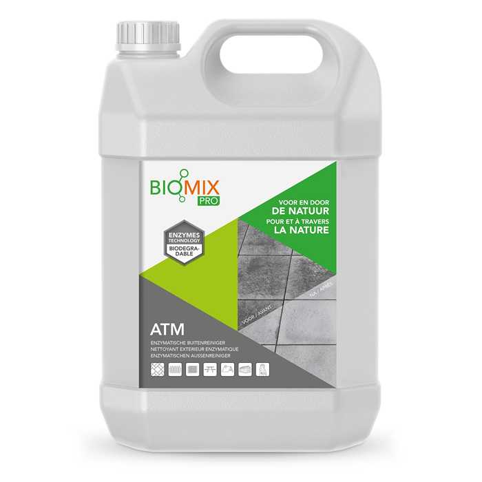 Biomix PRO ATM - Vloeibaar, geconcentreerd reinigingsmiddel op basis van enzymen 5L Biomix PRO ATM - Vloeibaar, geconcentreerd reinigingsmiddel op basis van enzymen 5L