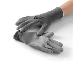 Handschoen PRO-PU grijs - nylon met polyurethaan coating