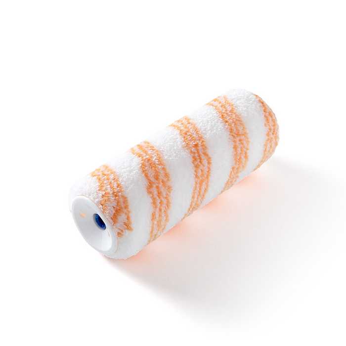 Manchon murs EURONYL triple rayure orange - fibre 13mm - clips 8mm Manchon murs EURONYL triple rayure orange - fibre 13mm - clips 8mm