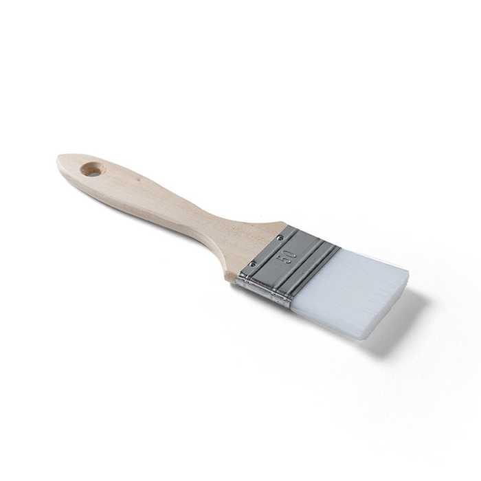 Platte borstel - nylon haren Platte borstel - nylon haren