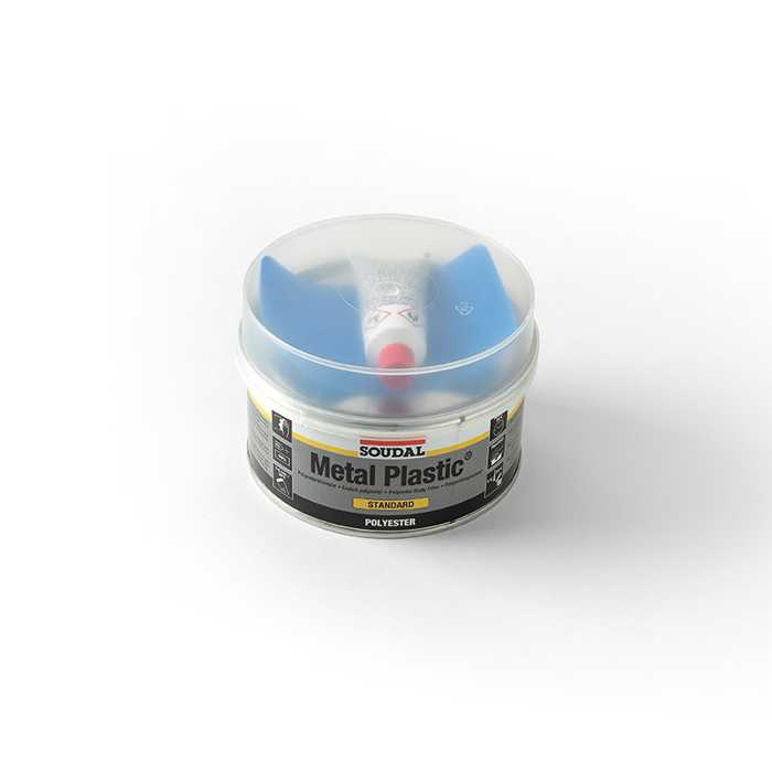 Polyesterplamuur metal Plastic Standard - Soudal Polyesterplamuur metal Plastic Standard - Soudal