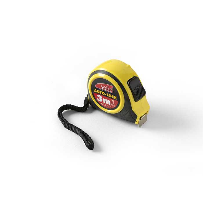 Rolmeter met riemclip - ABS behuizing 19 mm Rolmeter met riemclip - ABS behuizing 19 mm