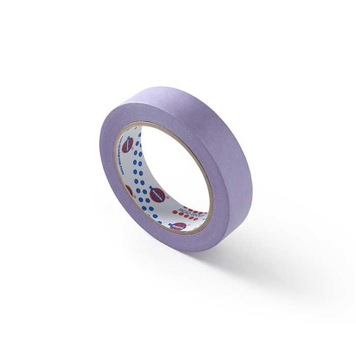 Ruban de masquage Washi mauve EUROCEL - support très fragile Ruban de masquage Washi mauve EUROCEL - support très fragile
