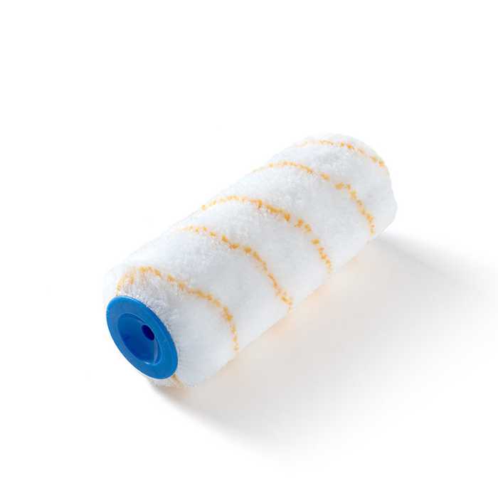 Vervangrol polyamide gele streep 18 cm - vezel 13mm - clips 8mm Vervangrol polyamide gele streep 18 cm - vezel 13mm - clips 8mm